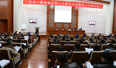 苏州pt客户端五届二次股东代表大会暨职工代表大会顺遂召开